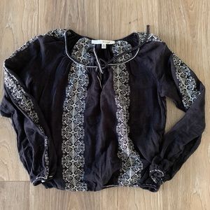 Max Studio embroidered blouse Vyshyvanka